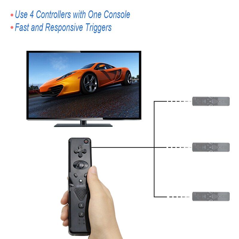Bluetooth Wireless For Wii Controller With Motion Plus Remote with Nunchuck For Nintend Wii Gamepad Joystick Wireless Bluetooth Wireless For Wii Controller With Motion Plus Remote with Nunchuck For Nintend Wii Gamepad Joystick Wireless