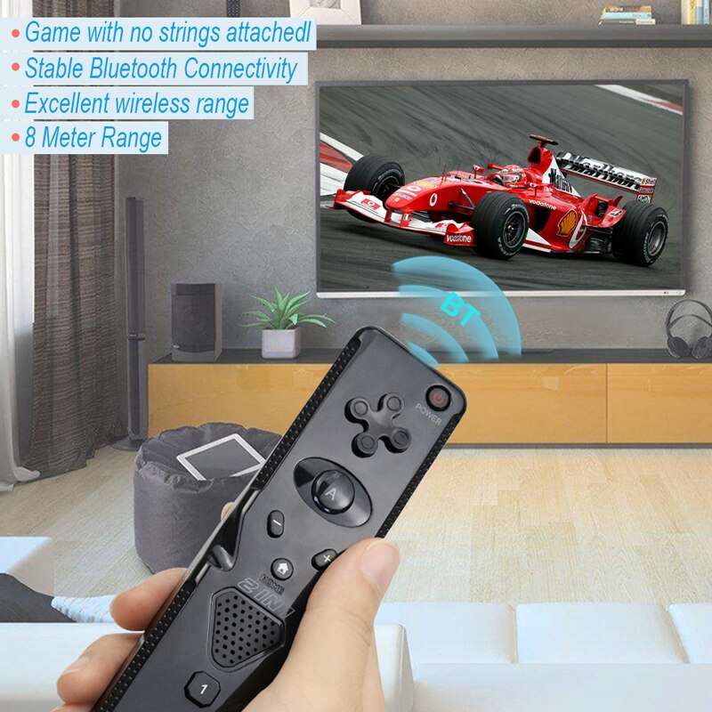 Bluetooth Wireless For Wii Controller With Motion Plus Remote with Nunchuck For Nintend Wii Gamepad Joystick Wireless Bluetooth Wireless For Wii Controller With Motion Plus Remote with Nunchuck For Nintend Wii Gamepad Joystick Wireless