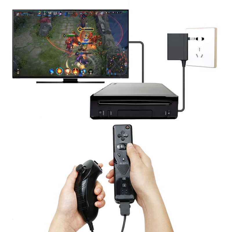 Bluetooth Wireless For Wii Controller With Motion Plus Remote with Nunchuck For Nintend Wii Gamepad Joystick Wireless Bluetooth Wireless For Wii Controller With Motion Plus Remote with Nunchuck For Nintend Wii Gamepad Joystick Wireless