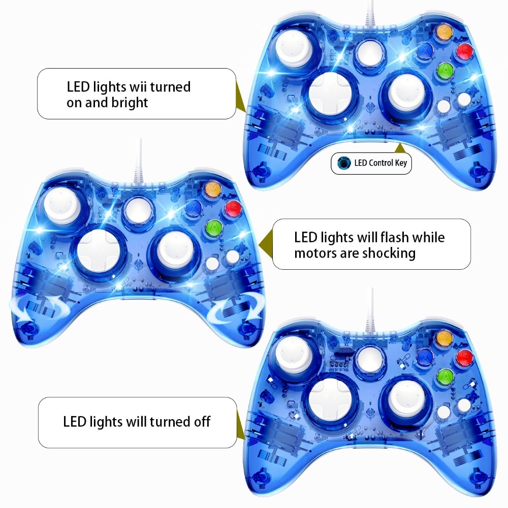 For Xbox 360 Microsoft USB Wired Controller PC Cellphone Joypad Gamepad Console Wired For XBOX360 Game Joystick For Xbox 360 Microsoft USB Wired Controller PC Cellphone Joypad Gamepad Console Wired For XBOX360 Game Joystick