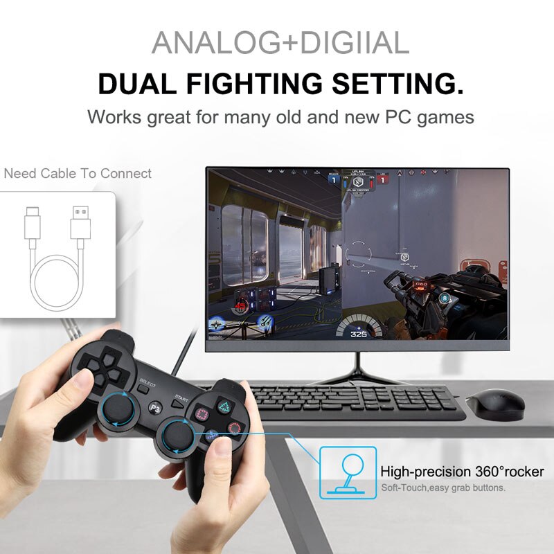 For SONY PS3 Controller Bluetooth Wireless Gamepad for Play Station 3 Joystick Console for Dualshock 3 SIXAXIS Controle For PC For SONY PS3 Controller Bluetooth Wireless Gamepad for Play Station 3 Joystick Console for Dualshock 3 SIXAXIS Controle For PC