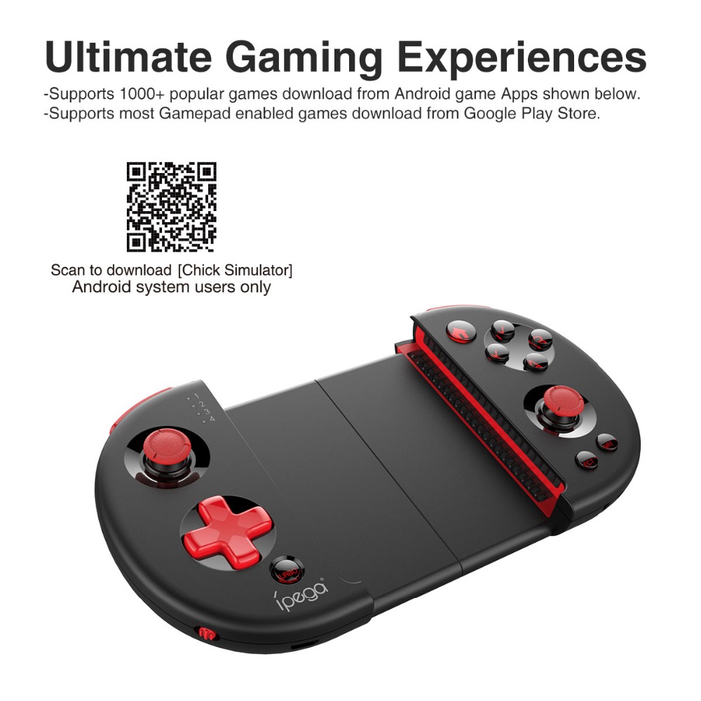 PG9087 Extendable Bluetooth Wireless Controller Remote Control For Android PUBG Smartphone Gamepad TV Box Joystick PG9087 Extendable Bluetooth Wireless Controller Remote Control For Android PUBG Smartphone Gamepad TV Box Joystick