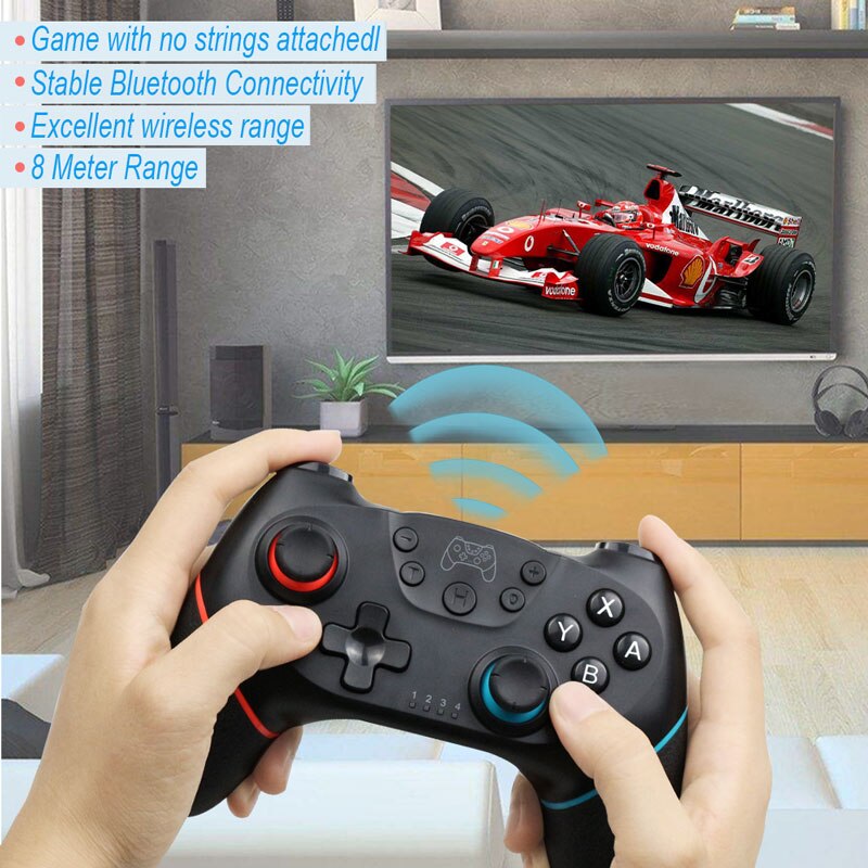 Wireless-Bluetooth Gamepad For Nintend Switch Pro NS-Switch Pro Game joystick Controller For Switch Console with 6-Axis Handle Wireless-Bluetooth Gamepad For Nintend Switch Pro NS-Switch Pro Game joystick Controller For Switch Console with 6-Axis Handle