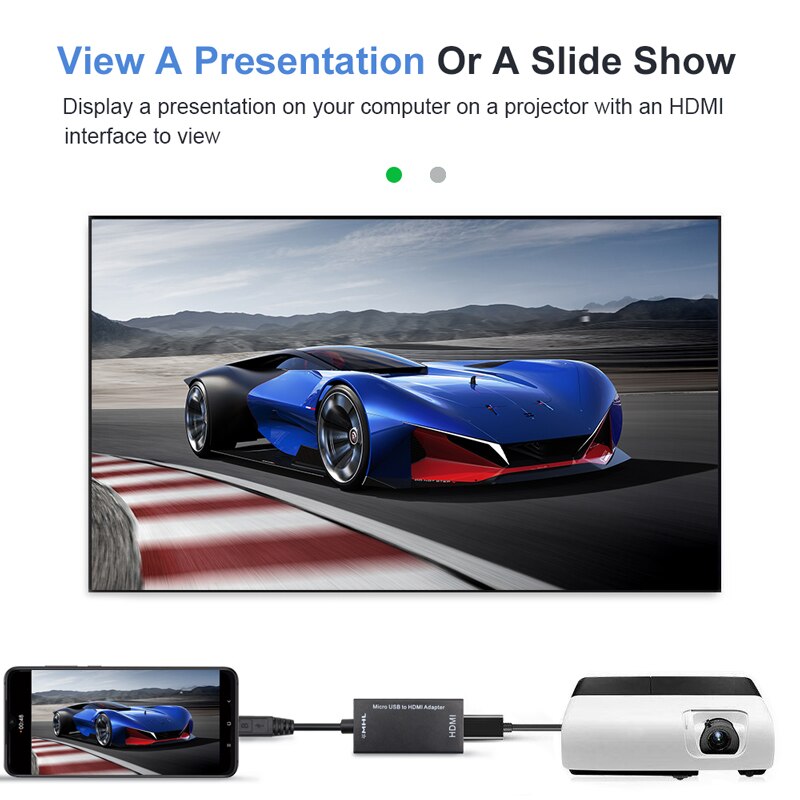 Type C & Micro USB To HDMI 1080P HD Audio Video Cable for HDTV Converter Adapters For TV PC Laptop Phone Tablet Type C & Micro USB To HDMI 1080P HD Audio Video Cable for HDTV Converter Adapters For TV PC Laptop Phone Tablet