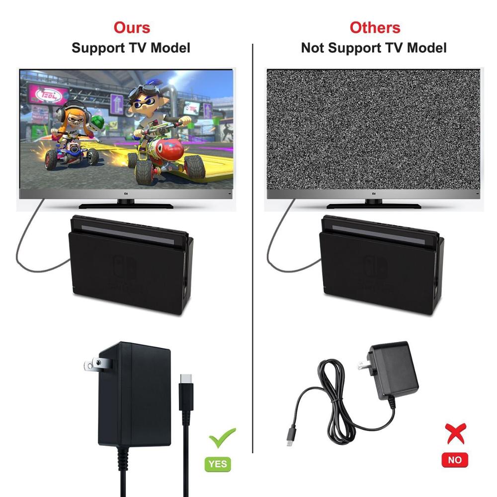 US Plug AC Adapter Charger For Nintend Switch NS Game Console Wall Travel Home Charge 5V 2.6A Charging USB Type C Power Supply US Plug AC Adapter Charger For Nintend Switch NS Game Console Wall Travel Home Charge 5V 2.6A Charging USB Type C Power Supply
