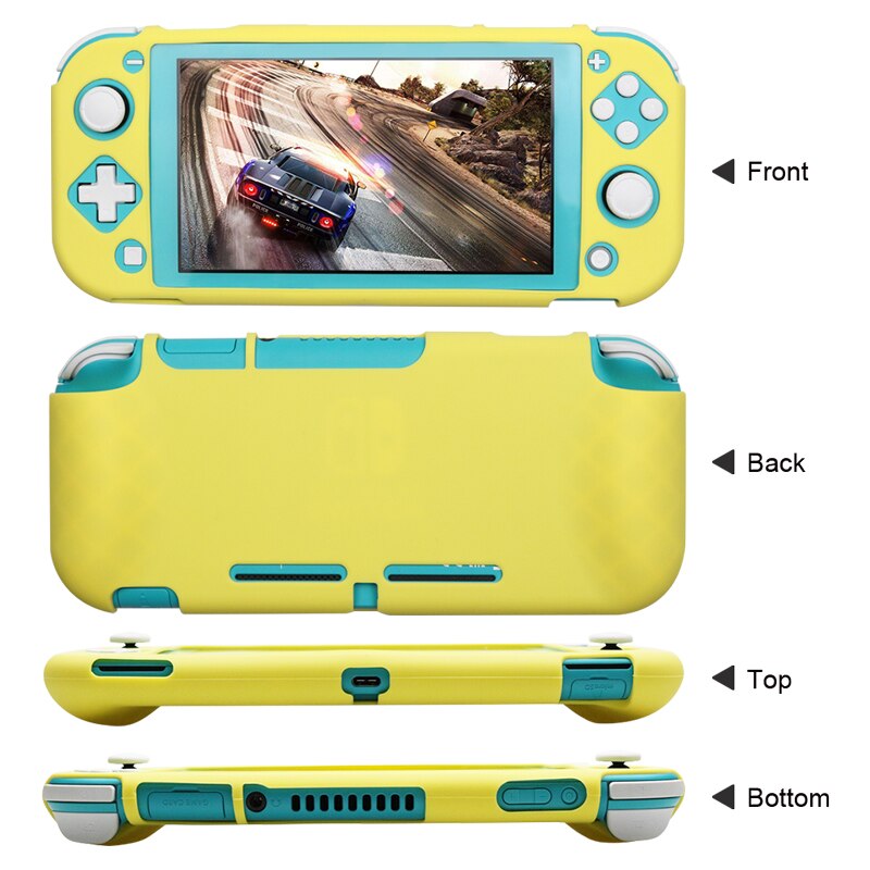 Soft Silicone Case Protective Cover For Nintend Switch Lite Soft Shell Case Crystal Shell For NS lite Console Accessories Soft Silicone Case Protective Cover For Nintend Switch Lite Soft Shell Case Crystal Shell For NS lite Console Accessories
