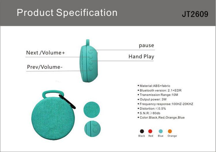 Mini Wireless Bluetooth Speaker With Hook Mini Wireless Bluetooth Speaker With Hook