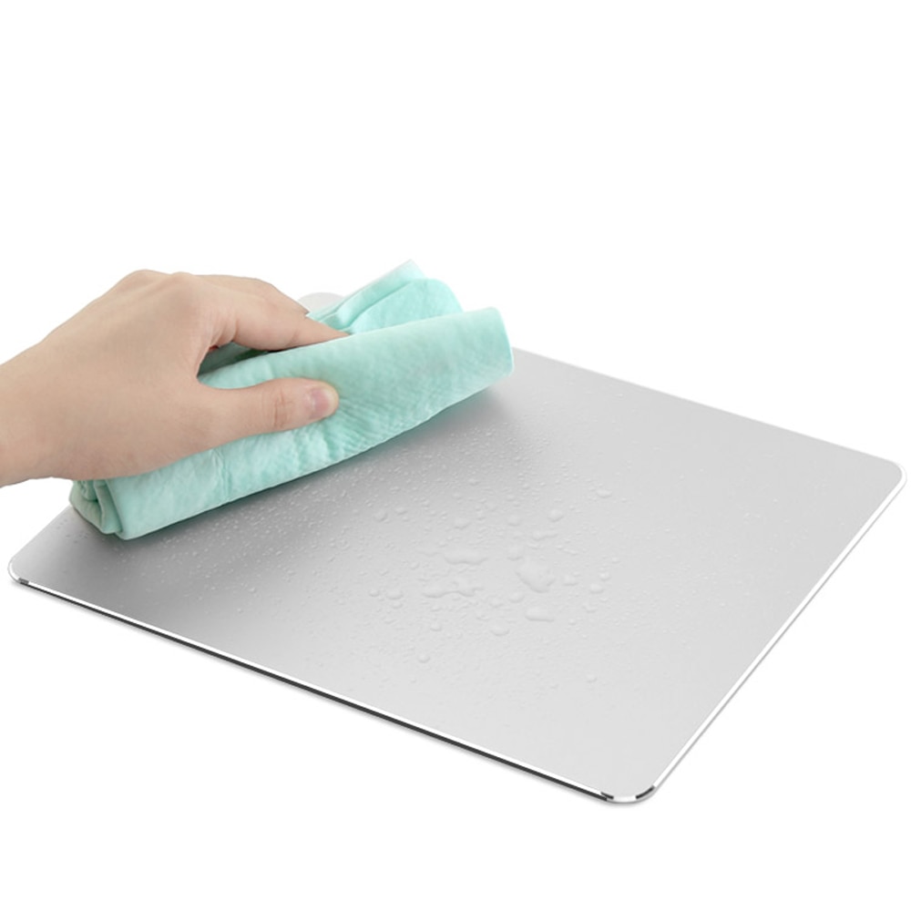 Metal Aluminum Mouse pad Mat Hard Smooth Magic Thin Mousead Double Side Waterproof Fast and Accurate Control for Office Home Metal Aluminum Mouse pad Mat Hard Smooth Magic Thin Mousead Double Side Waterproof Fast and Accurate Control for Office Home