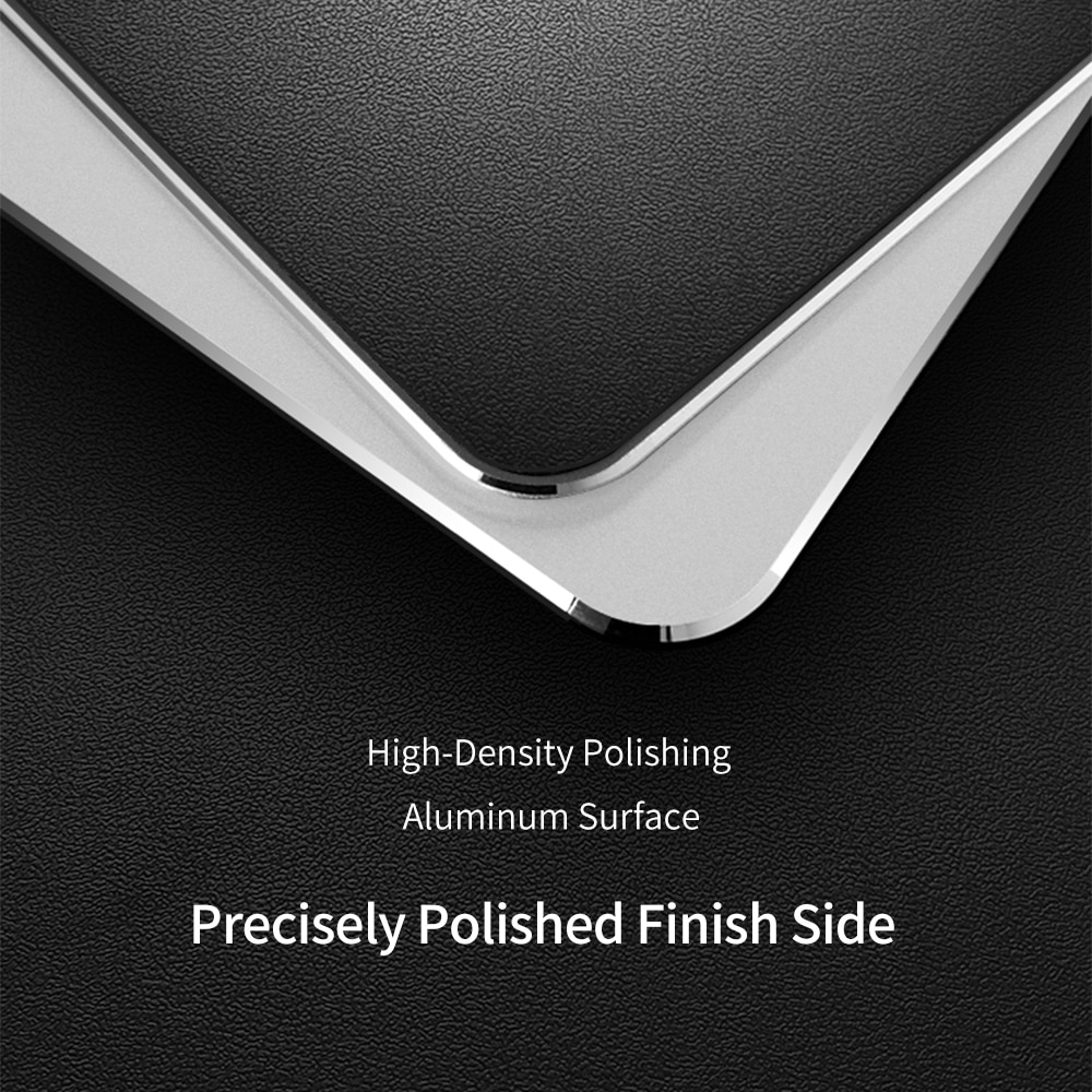 Metal Aluminum Mouse pad Mat Hard Smooth Magic Thin Mousead Double Side Waterproof Fast and Accurate Control for Office Home Metal Aluminum Mouse pad Mat Hard Smooth Magic Thin Mousead Double Side Waterproof Fast and Accurate Control for Office Home
