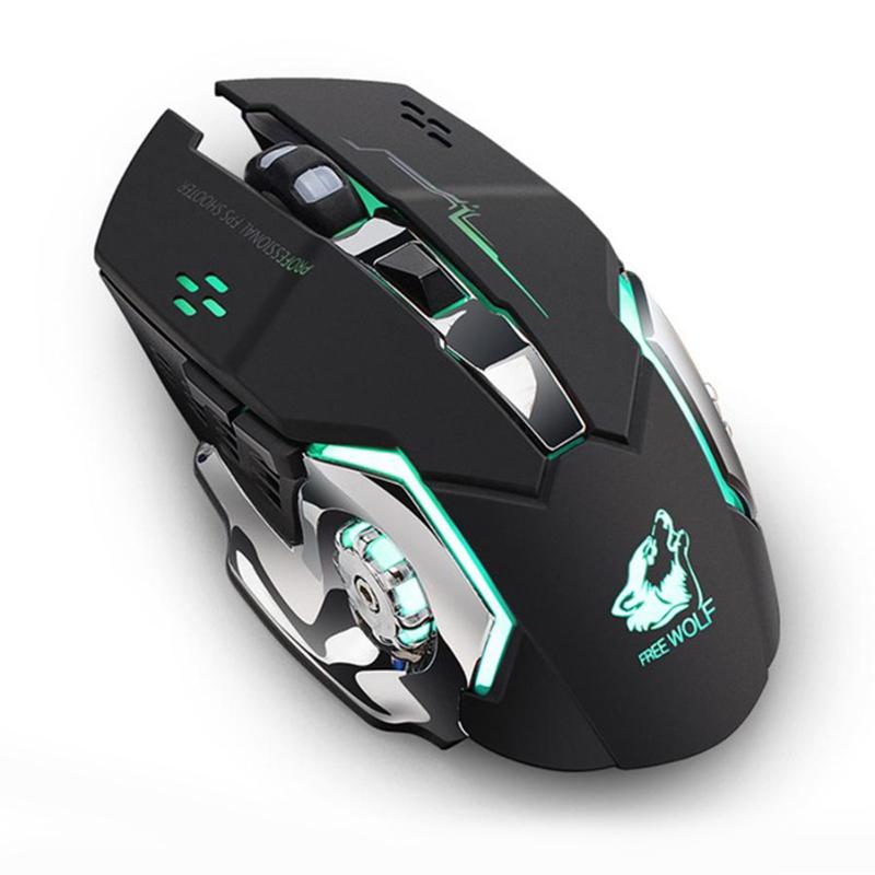 Wireless Silent LED Backlit Gaming Mouse Wireless Silent LED Backlit Gaming Mouse