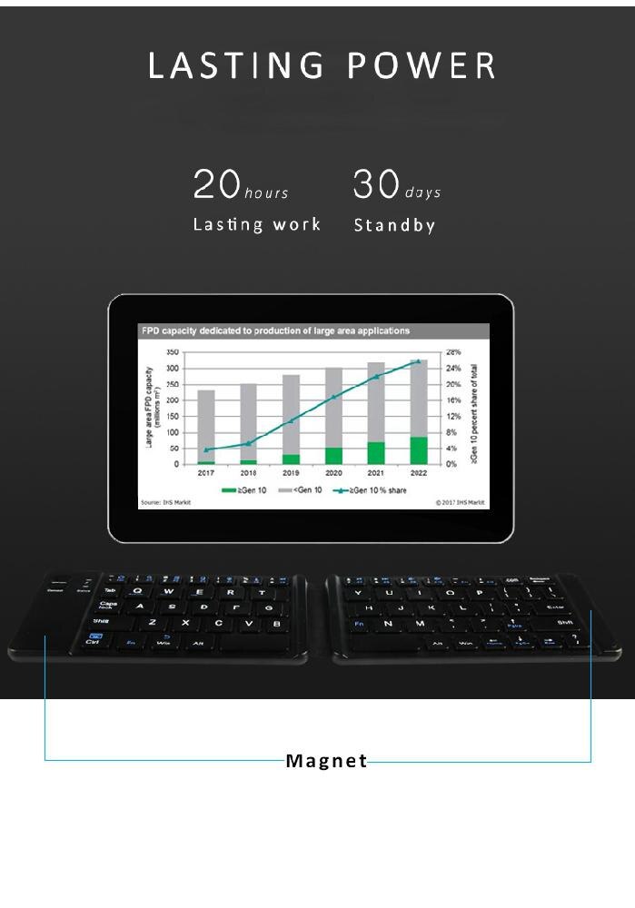 Thin Bluetooth Folding Keyboard Thin Bluetooth Folding Keyboard