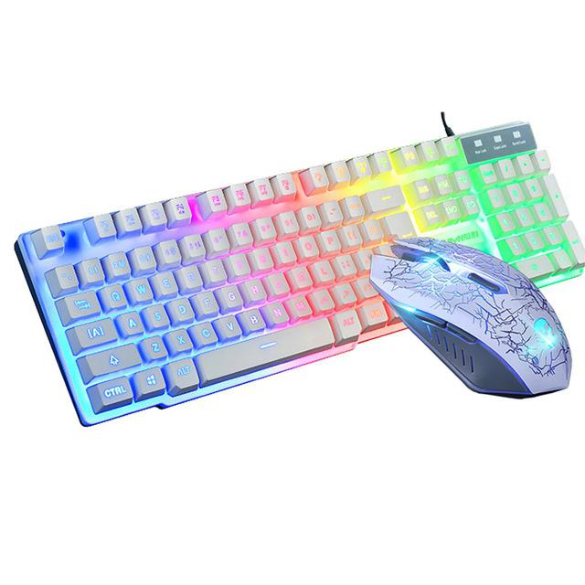 Rainbow Backlight Keyboard + Mouse Set Rainbow Backlight Keyboard + Mouse Set