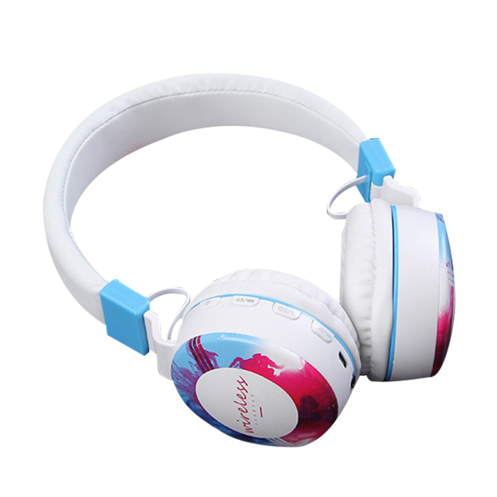 GTIPPOR Painted Wireless Earphone Skulls Feathers Wired Headphone Bluetooth 4.2 Subwoofer Sports Card HIFI Stereo Music Headset GTIPPOR Painted Wireless Earphone Skulls Feathers Wired Headphone Bluetooth 4.2 Subwoofer Sports Card HIFI Stereo Music Headset