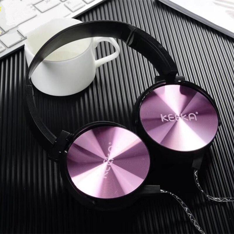 Headband Stereo Headphones with Microphone Portable Wired Rose Gold Girls Headset for Mobile Phone iPhone Samsung Gift Headband Stereo Headphones with Microphone Portable Wired Rose Gold Girls Headset for Mobile Phone iPhone Samsung Gift