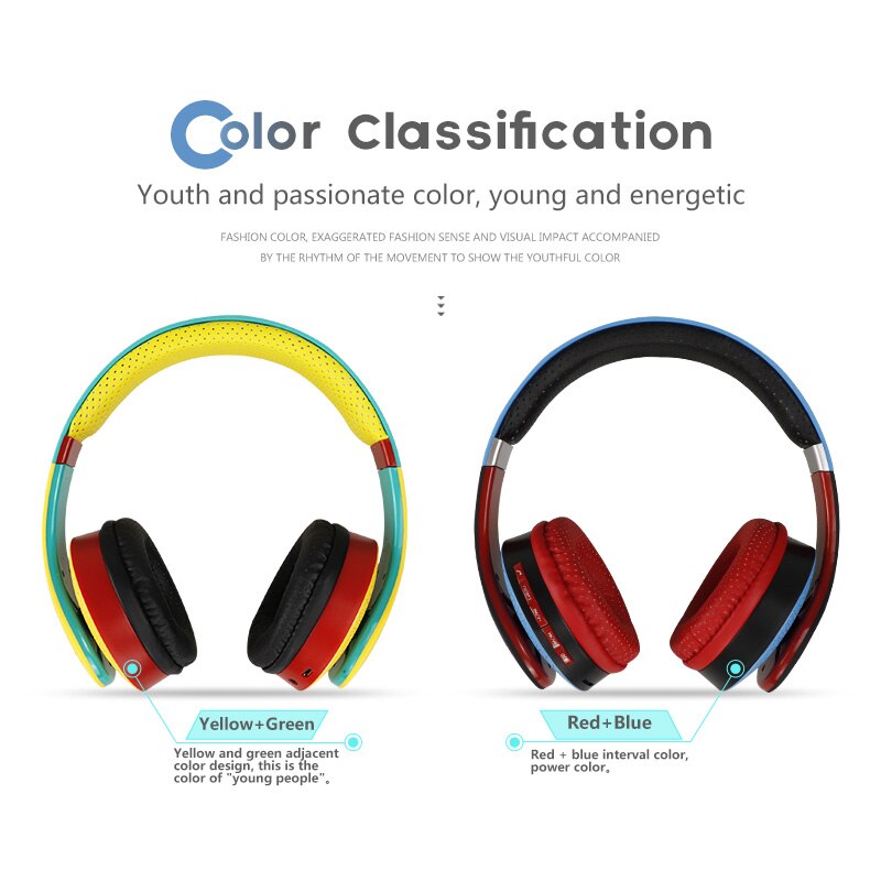 GTIPPOR Stereo Wireless Headphone Bluetooth Headset Wired Headphone Over Ear FM Radio Micro SD Card MP3 Play With Microphone GTIPPOR Stereo Wireless Headphone Bluetooth Headset Wired Headphone Over Ear FM Radio Micro SD Card MP3 Play With Microphone