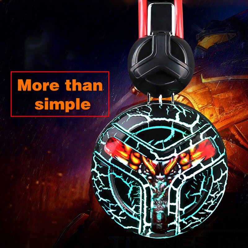 GTIPPOR Crack Braided Headset Wired Headphone with Microphone 3.5mm Wired Control Super Bass LED light Gaming headset GTIPPOR Crack Braided Headset Wired Headphone with Microphone 3.5mm Wired Control Super Bass LED light Gaming headset