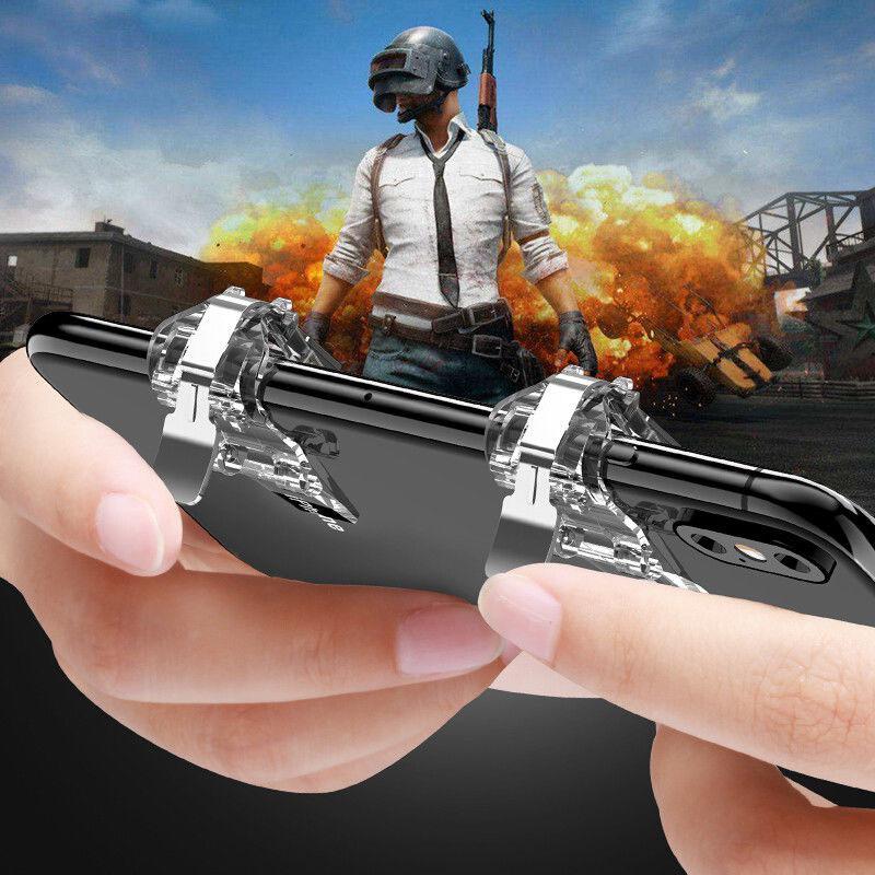 Mobile Phone Gaming Shooter Controller Fire Button Aim Key Smart phone Mobile Joysticks PUBG Game L1R1 Trigger For Phones Mobile Phone Gaming Shooter Controller Fire Button Aim Key Smart phone Mobile Joysticks PUBG Game L1R1 Trigger For Phones