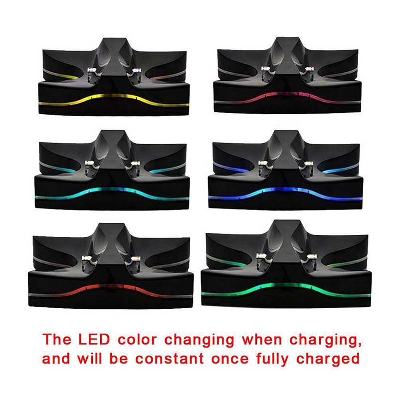Dual LED USB Charging Charger Docking Station Stand for SONY Playstation 4 PS4 Controller Dual LED USB Charging Charger Docking Station Stand for SONY Playstation 4 PS4 Controller