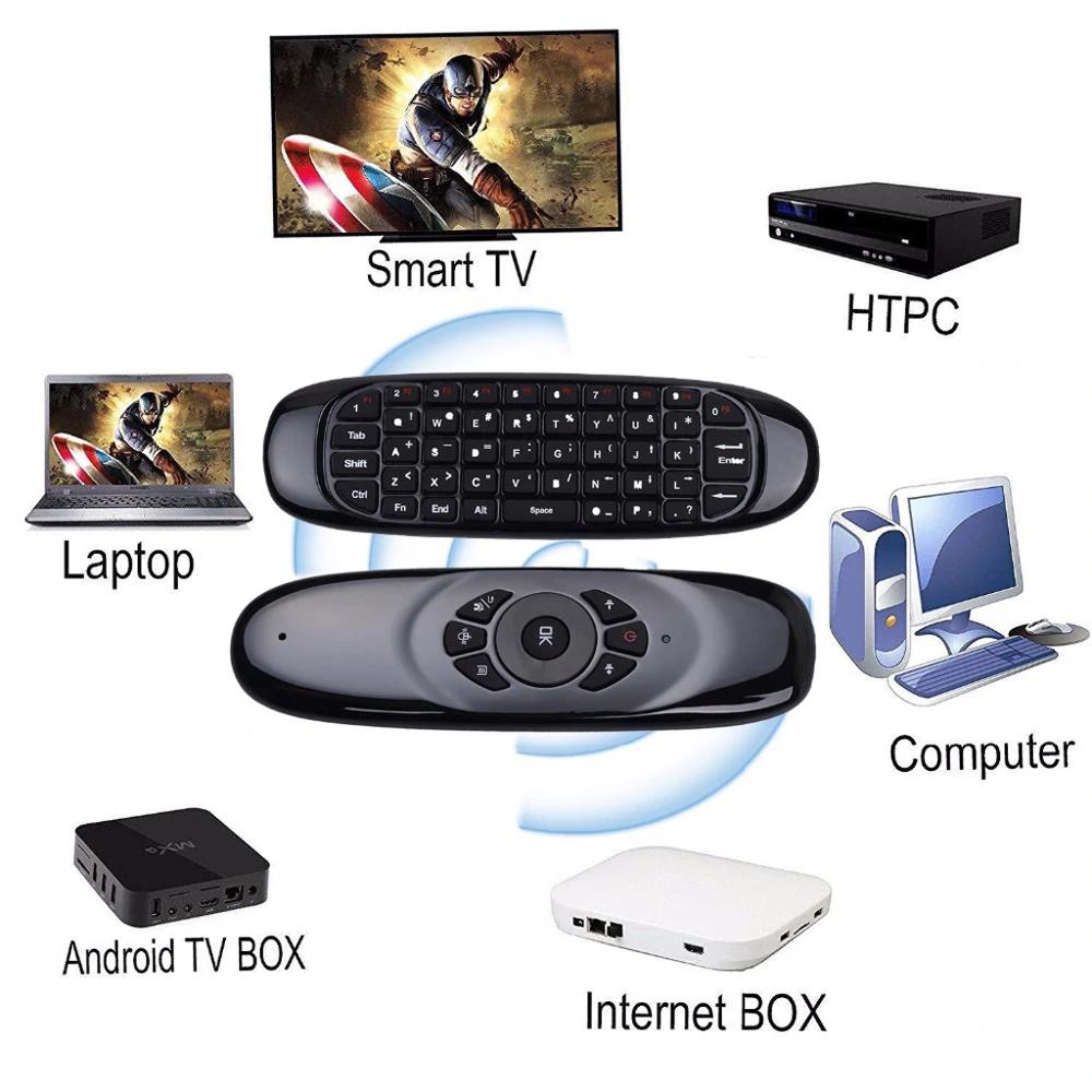 C120 RGB 3 Backlight Fly Air Mouse Wireless Backlit Keyboard G64 Rechargeable 2.4G Smart Remote Control for Android Tv Box C120 RGB 3 Backlight Fly Air Mouse Wireless Backlit Keyboard G64 Rechargeable 2.4G Smart Remote Control for Android Tv Box