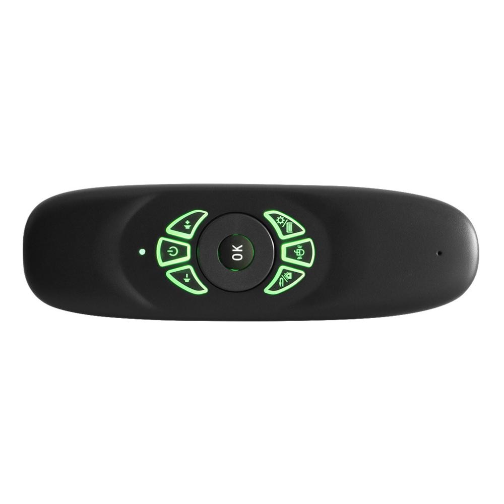 C120 RGB 3 Backlight Fly Air Mouse Wireless Backlit Keyboard G64 Rechargeable 2.4G Smart Remote Control for Android Tv Box C120 RGB 3 Backlight Fly Air Mouse Wireless Backlit Keyboard G64 Rechargeable 2.4G Smart Remote Control for Android Tv Box