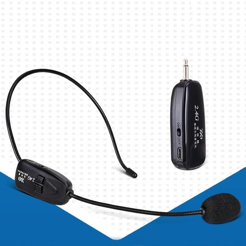 Ostart 2.4G Wireless Microphone 40m Stable Wireless receiver Voice Amplifier for Group Activity Tourist Teacher conference mic Ostart 2.4G Wireless Microphone 40m Stable Wireless receiver Voice Amplifier for Group Activity Tourist Teacher conference mic