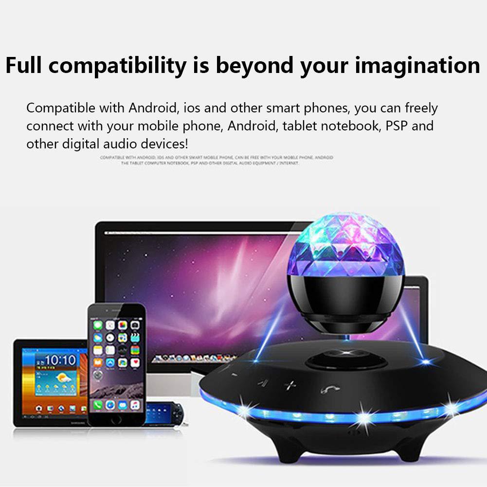 Ostart Wireless Levitation Floating Bluetooth Speaker Magnetic Audio Computer Phone Dual Speaker Colorful Light Stereo Subwoofer Ostart Wireless Levitation Floating Bluetooth Speaker Magnetic Audio Computer Phone Dual Speaker Colorful Light Stereo Subwoofer