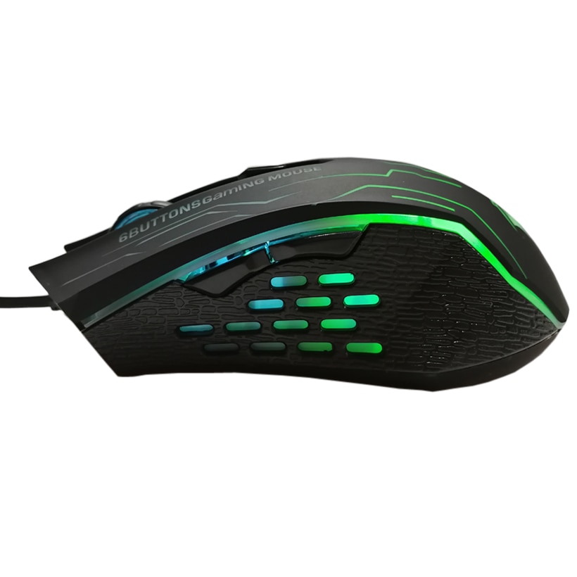 Silent Wired Optical Gaming Mouse | Gamer Fuss