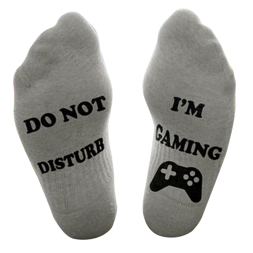 2020 New Men Women Unisex Do Not Disturb Great Gamer Gift Letter Funny Ankle Short Socks One Size Fits Most Calcetines Hombre 2020 New Men Women Unisex Do Not Disturb Great Gamer Gift Letter Funny Ankle Short Socks One Size Fits Most Calcetines Hombre