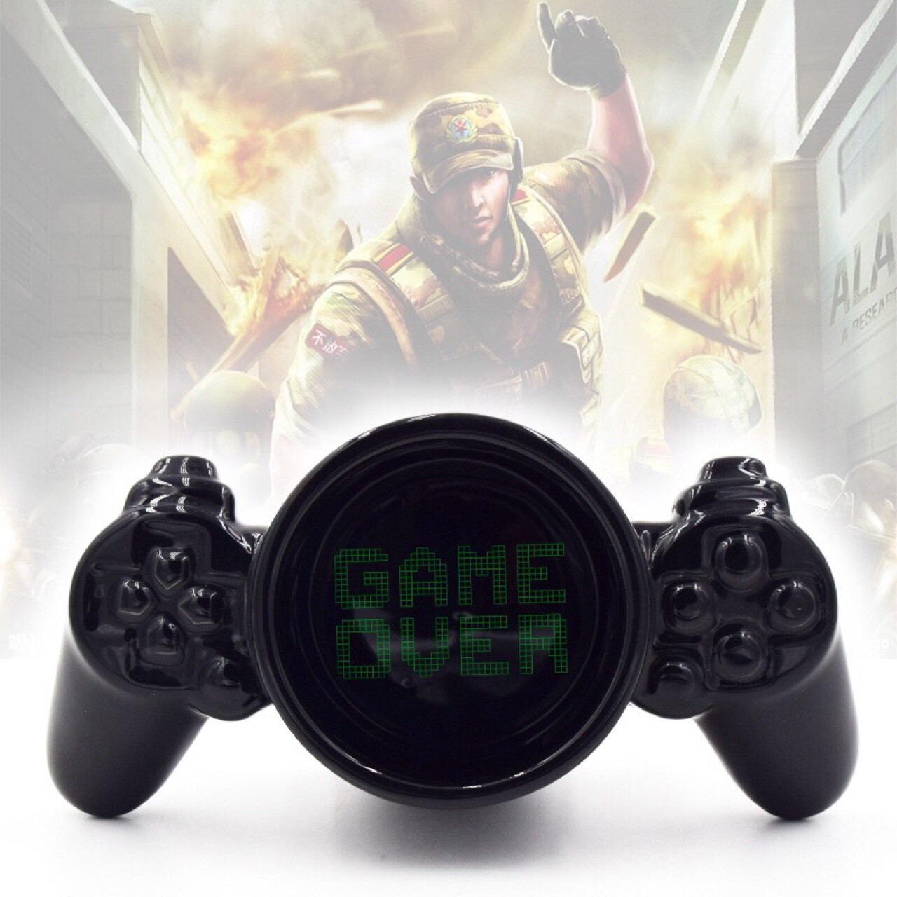 Japanese GAME OVER Gamepad Mug Perfect Gift for Gamers Gifting Idea Japanese GAME OVER Gamepad Mug Perfect Gift for Gamers Gifting Idea