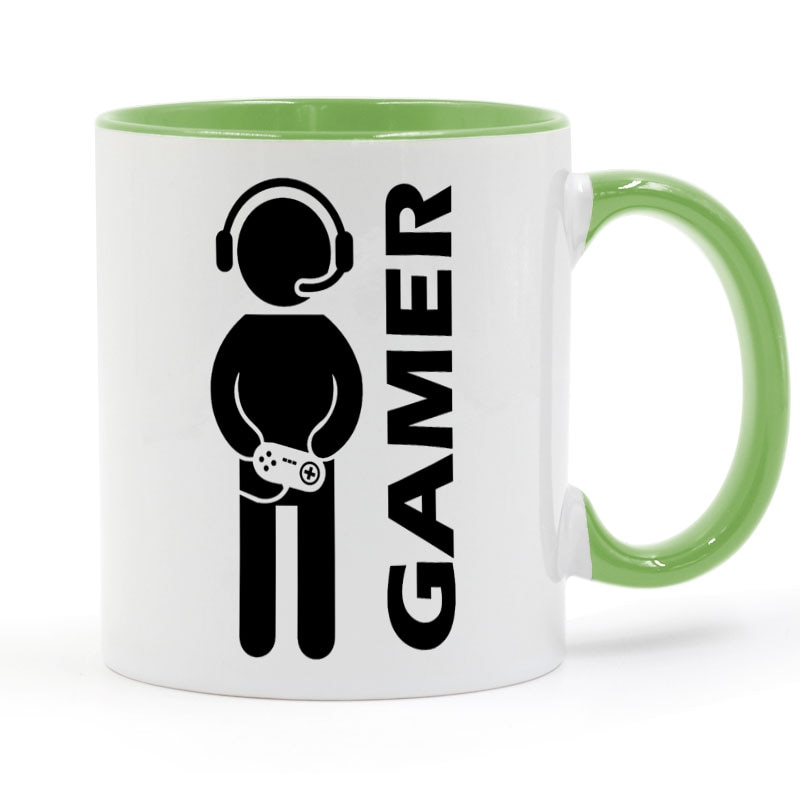 Video Game Gaming Gamer Mug Coffee Milk Ceramic Cup Creative DIY Gifts Home Decor Mugs 11oz GA047 Video Game Gaming Gamer Mug Coffee Milk Ceramic Cup Creative DIY Gifts Home Decor Mugs 11oz GA047