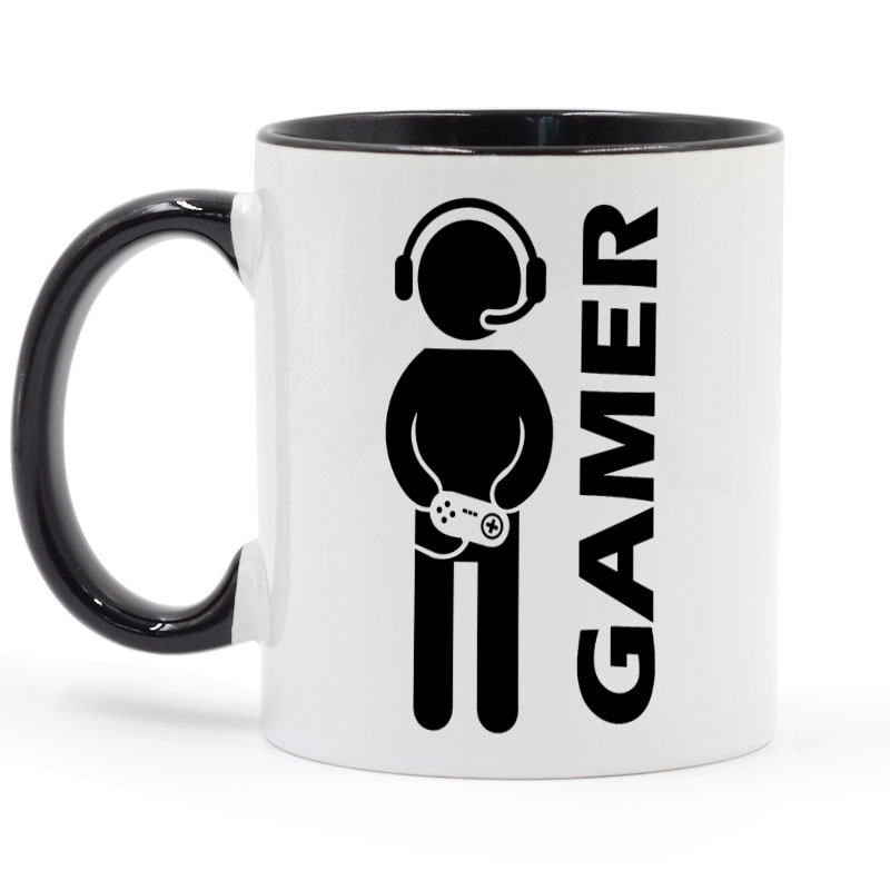 Video Game Gaming Gamer Mug Coffee Milk Ceramic Cup Creative DIY Gifts Home Decor Mugs 11oz GA047 Video Game Gaming Gamer Mug Coffee Milk Ceramic Cup Creative DIY Gifts Home Decor Mugs 11oz GA047